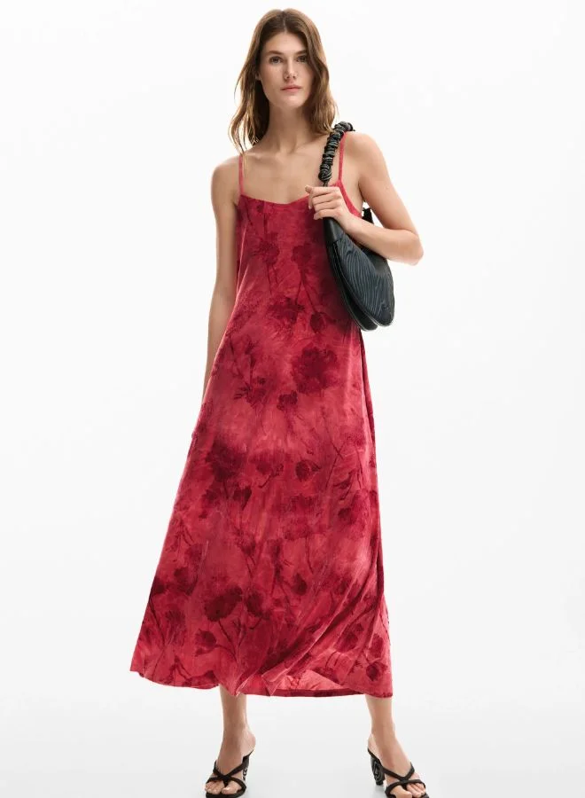 ديسيجوال فستان حزام زهري